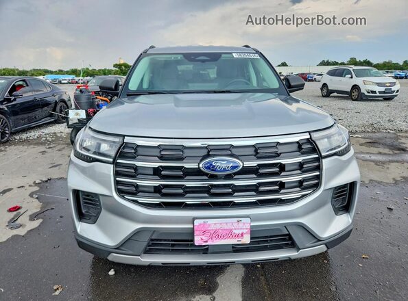 1FMUK7DH5SGA62987 2025 FORD EXPLORER Gray Widok z przodu