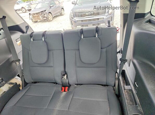 1FMUK7DH5SGA62987 2025 FORD EXPLORER Gray Widok tylnych siedzeń