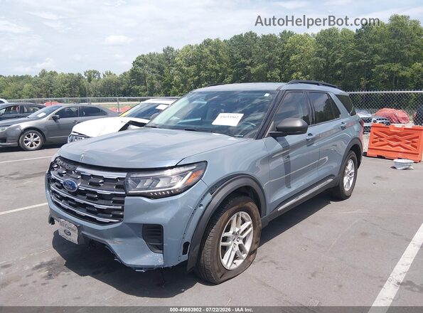 1FMUK7DH7SGA20921 2025 FORD EXPLORER Gray Przód lewy