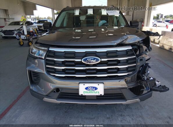 1FMUK7DH7SGA23544 2025 FORD EXPLORER Gray Widok wnętrza z tyłu