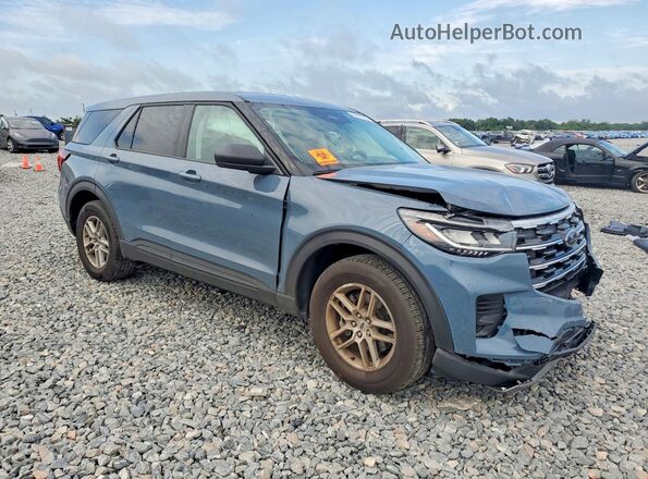 1FMUK7DH7TGA19012 2026 FORD EXPLORER Blue წინა მარჯვენა