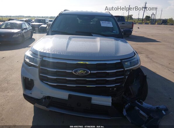 1FMUK7DH7TGA35680 2026 FORD EXPLORER White Vista del cuadro de instrumentos
