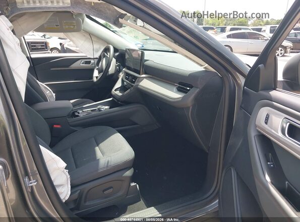 1FMUK7DH8SGA67133 2025 FORD EXPLORER Gray Вид салону спереду