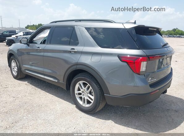 1FMUK7DH8SGA67133 2025 FORD EXPLORER Gray Задня ліва чверть