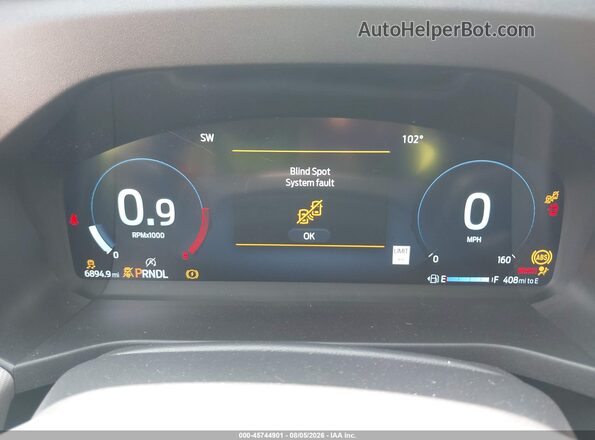 1FMUK7DH8SGA67133 2025 FORD EXPLORER Gray Вид задніх сидінь