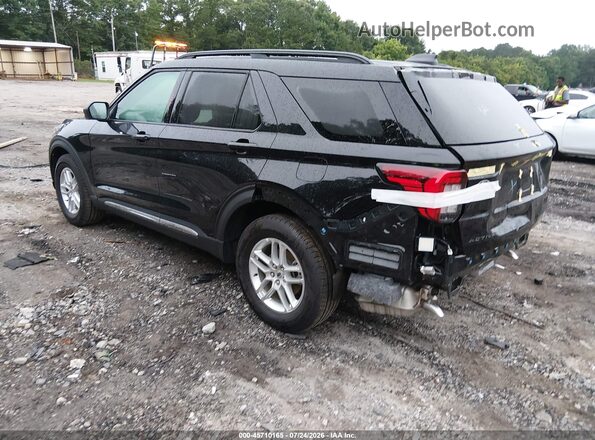 1FMUK7DH8SGC44540 2025 FORD EXPLORER Black Trasero izquierdo