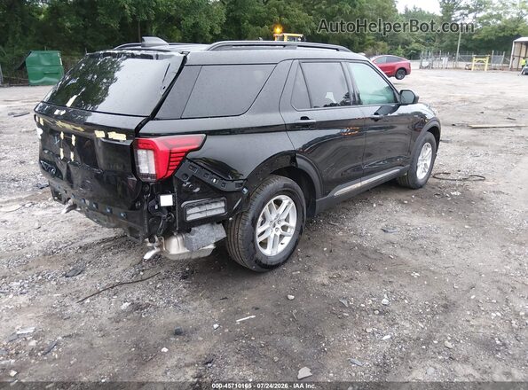 1FMUK7DH8SGC44540 2025 FORD EXPLORER Black Trasero derecho
