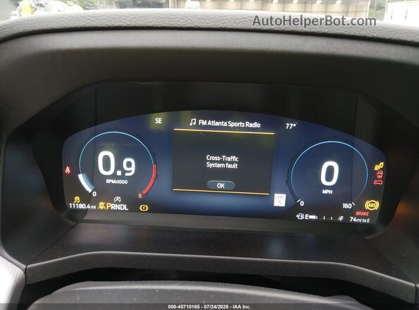 1FMUK7DH8SGC44540 2025 FORD EXPLORER Black Vista de los asientos traseros