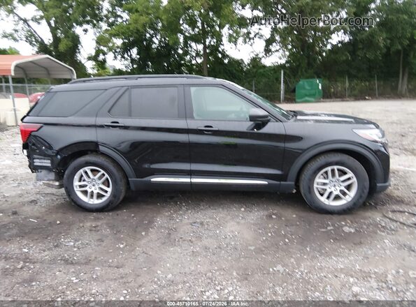 1FMUK7DH8SGC44540 2025 FORD EXPLORER Black Vista interior de 360 grados