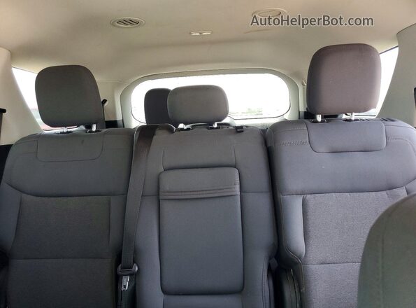 1FMUK7DH9SGA40166 2025 FORD EXPLORER Gray უკანა სავარძლების ხედი