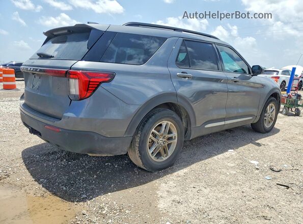 1FMUK7DH9SGA40166 2025 FORD EXPLORER Gray უკანა მარჯვენა