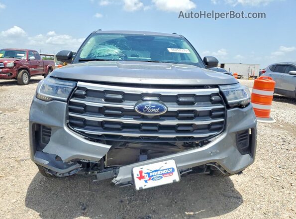1FMUK7DH9SGA40166 2025 FORD EXPLORER Gray წინა ხედი