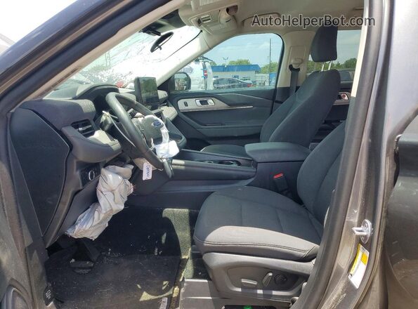 1FMUK7DH9SGA40166 2025 FORD EXPLORER Gray წინა სალონის ხედი