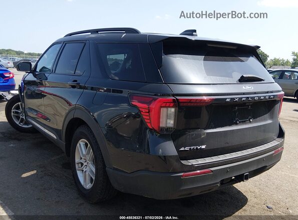 1FMUK7DH9SGA69960 2025 FORD EXPLORER Black Rear left