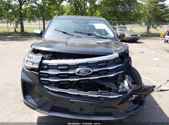 1FMUK7DH9SGA69960 2025 FORD EXPLORER Black Dashboard view