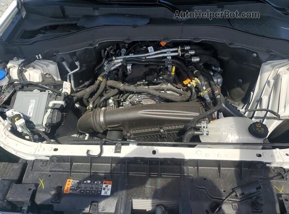 1FMUK7DH9SGC84903 2025 FORD EXPLORER Белый Вид задней части салона