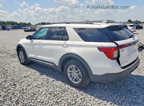 1FMUK7DH9SGC84903 2025 FORD EXPLORER Белый Задняя левая четверть