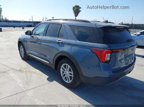 1FMUK7DHXSGA27734 2025 FORD EXPLORER Gray Rear left