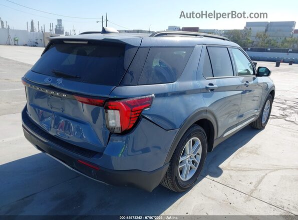 1FMUK7DHXSGA27734 2025 FORD EXPLORER Gray Rear right