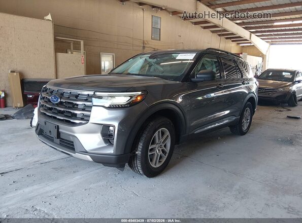 1FMUK7DHXSGC91553 2025 FORD EXPLORER Gray Przód lewy