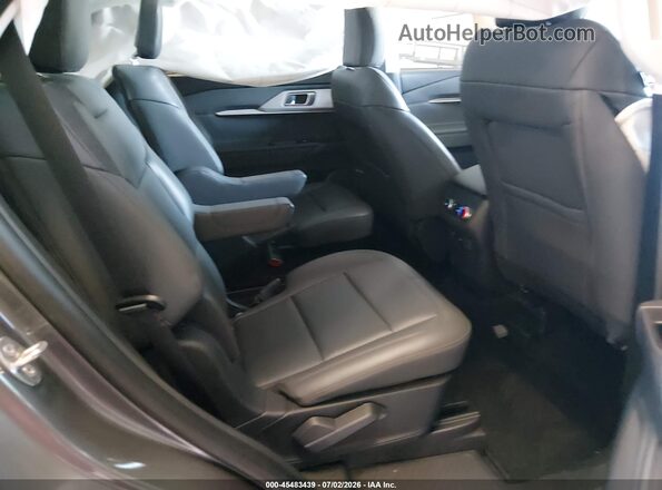 1FMUK7DHXSGC91553 2025 FORD EXPLORER Gray Widok naklejki z numerem VIN