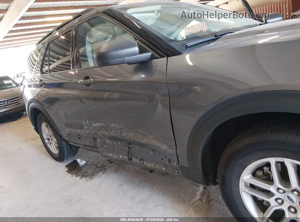 1FMUK7DHXSGC91553 2025 FORD EXPLORER Gray Widok z przodu