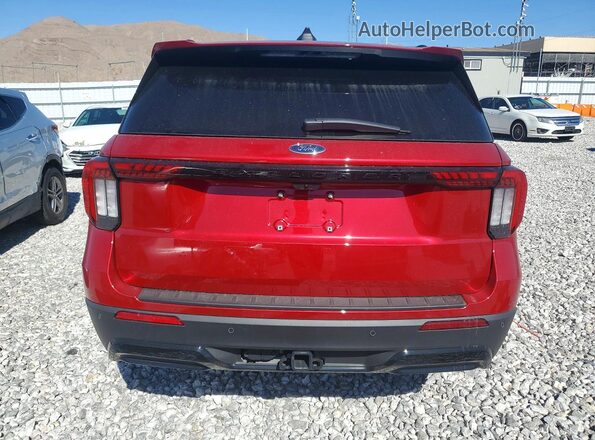 1FMUK7KH0TGA69608 2026 FORD EXPLORER Red Vista trasera