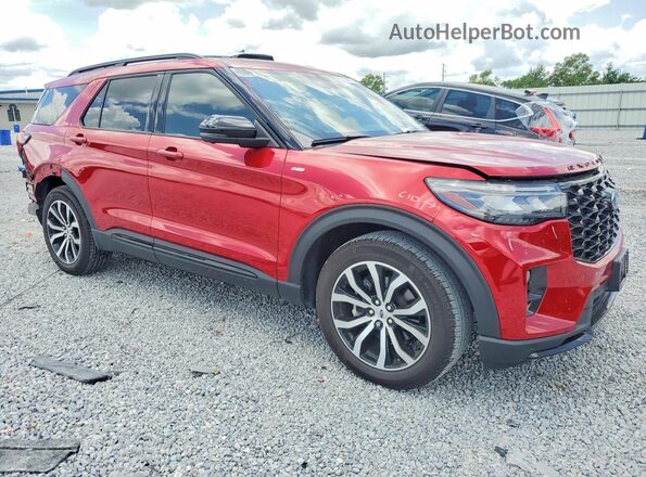 1FMUK7KH4SGC07522 2025 FORD EXPLORER Burgundy წინა მარჯვენა