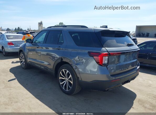 1FMUK7KH5SGC00658 2025 FORD EXPLORER Серый Задняя левая четверть