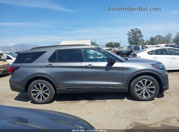 1FMUK7KH5SGC00658 2025 FORD EXPLORER Серый Вид задней части салона