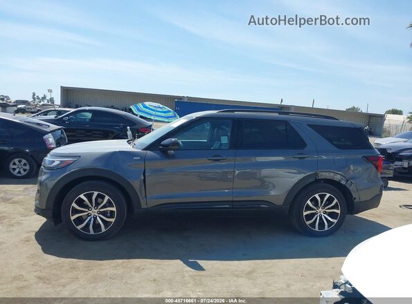 1FMUK7KH5SGC00658 2025 FORD EXPLORER Серый Панорамный вид салона 360°