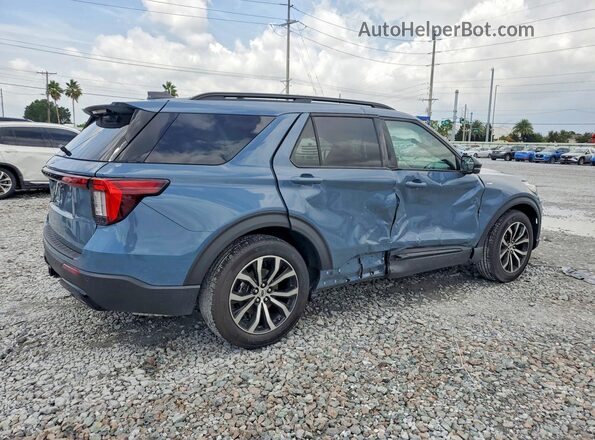 1FMUK7KH7TGA90522 2026 FORD EXPLORER Blue Tył prawy
