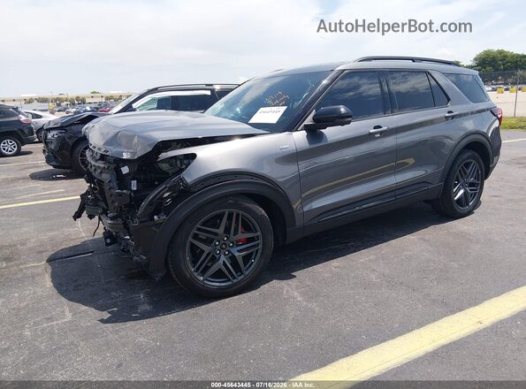 1FMUK7KH9SGA63336 2025 FORD EXPLORER Серый Передняя левая четверть