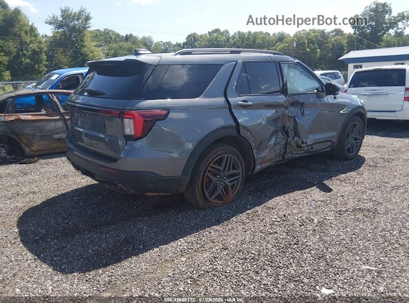 1FMUK7KH9SGD00472 2025 FORD EXPLORER Gray Rear right