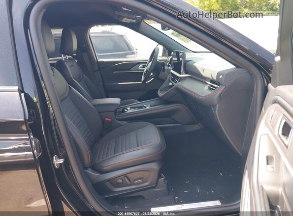 1FMUK7KHXSGC39035 2025 FORD EXPLORER Black Front interior view