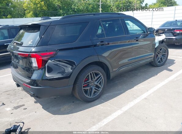 1FMUK7KHXSGC39035 2025 FORD EXPLORER Black Rear right
