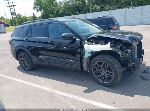 1FMUK7KHXSGC39035 2025 FORD EXPLORER Black 360 interior view