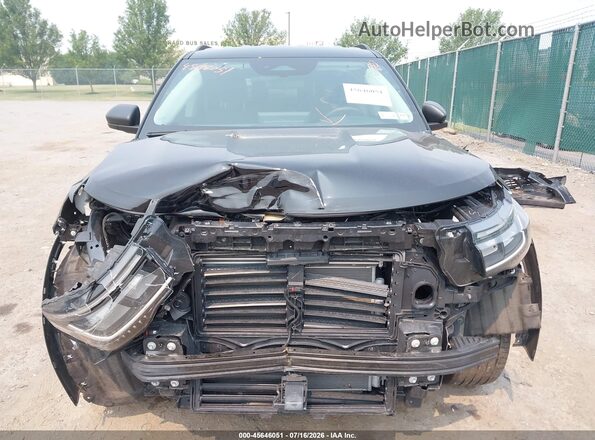 1FMUK8DH2SGC57760 2025 FORD EXPLORER Черный Вид щитка приборов