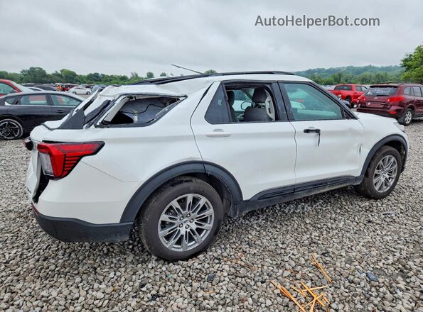 1FMUK8DH2TGA24494 2026 FORD EXPLORER White უკანა მარჯვენა