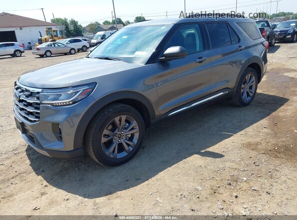 1FMUK8DH4SGC65729 2025 FORD EXPLORER Gray Front left