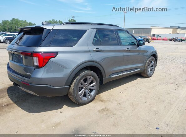1FMUK8DH4SGC65729 2025 FORD EXPLORER Gray Rear right