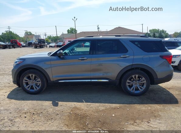1FMUK8DH4SGC65729 2025 FORD EXPLORER Gray 360 interior view