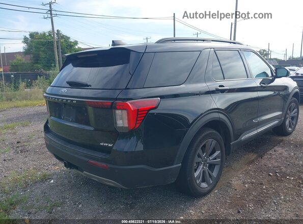 1FMUK8DH5SGA68021 2025 FORD EXPLORER Black Հետևի աջ