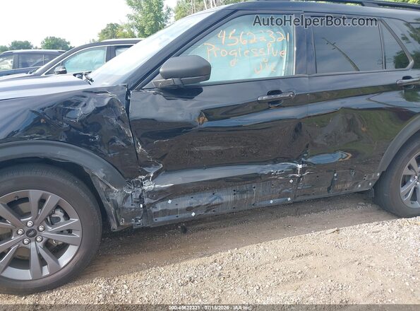 1FMUK8DH5SGA68021 2025 FORD EXPLORER Black Դիմացի տեսք