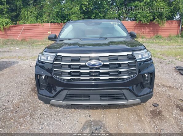 1FMUK8DH5SGA68021 2025 FORD EXPLORER Black Սարքավորումների վահանակի տեսք