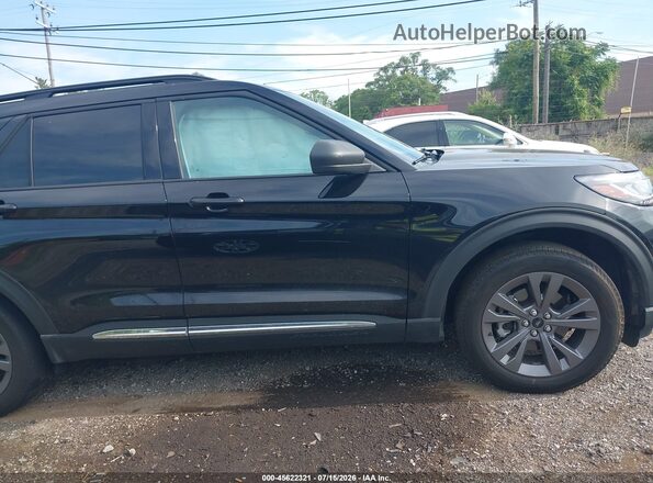 1FMUK8DH5SGA68021 2025 FORD EXPLORER Black Սալոնի հետևի տեսք