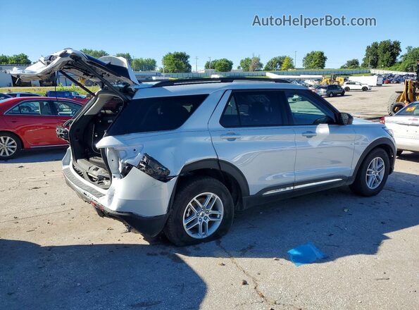1FMUK8DH5SGC93507 2025 FORD EXPLORER Белый Задняя правая четверть
