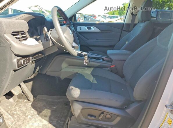 1FMUK8DH5SGC93507 2025 FORD EXPLORER Белый Вид салона спереди