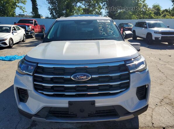 1FMUK8DH5SGC93507 2025 FORD EXPLORER Белый Вид спереди