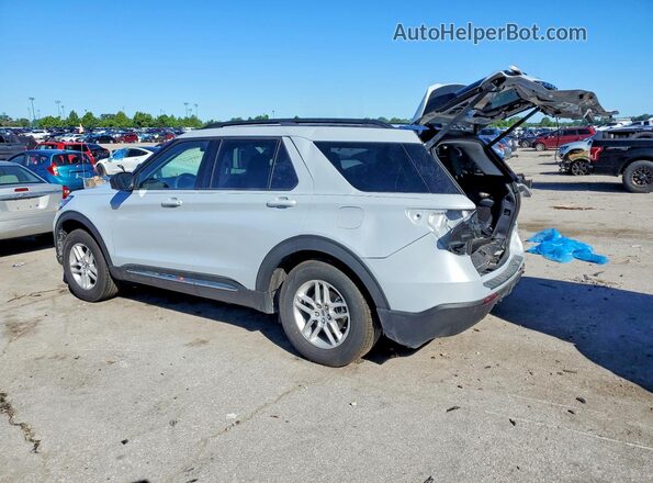 1FMUK8DH5SGC93507 2025 FORD EXPLORER Белый Задняя левая четверть